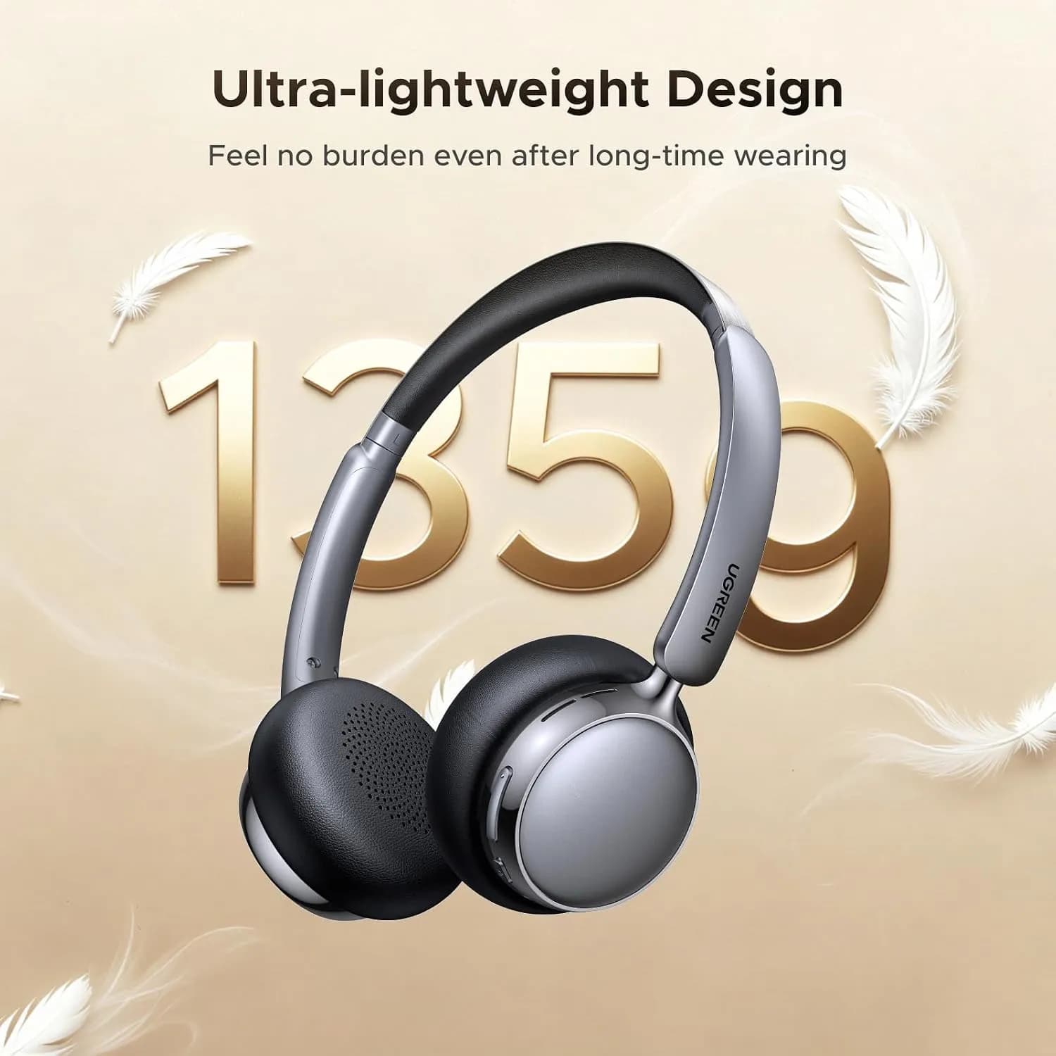 هدفون بی سیم یوگرین UGREEN Studio Plus HP207 — تصویر ۳