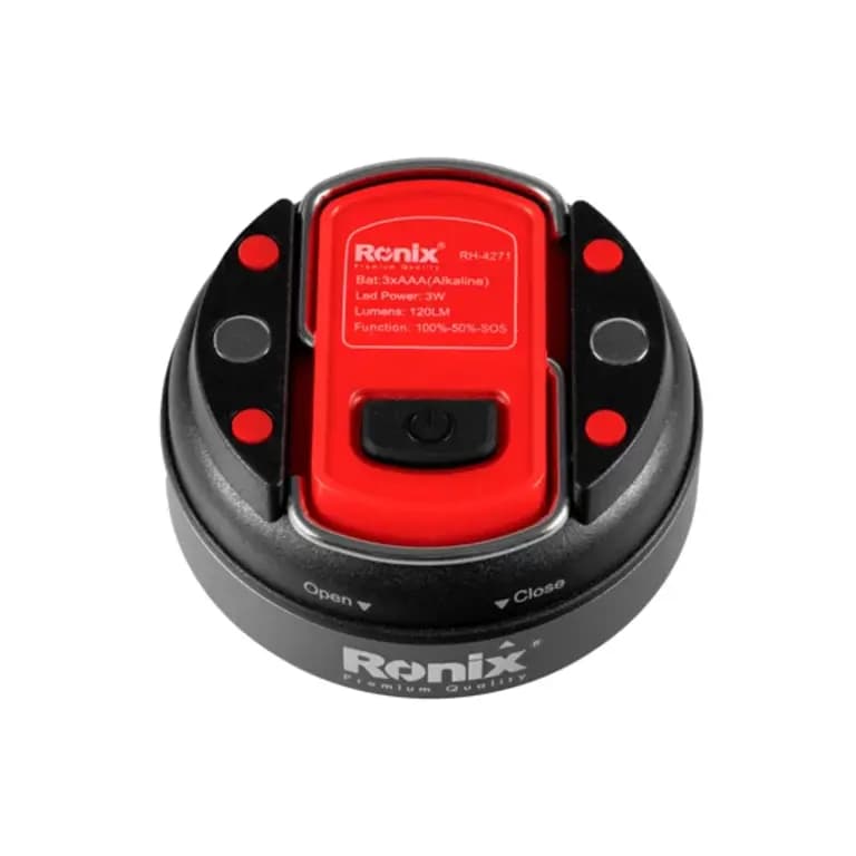 چراغ قوه آویز 120 لومن رونیکس MAG LIGHT مدل RH-4271 — تصویر ۴