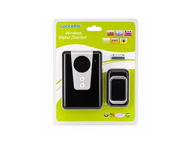 زنگ بی‌سیم لوک آرم LUCKARM با برد 150 متر — تصویر ۲