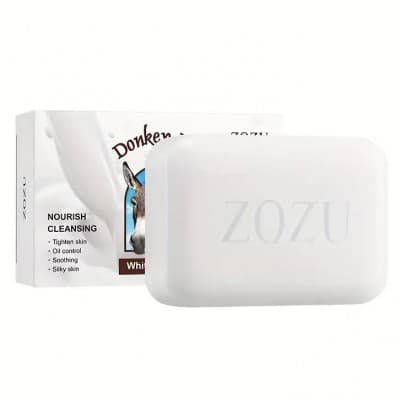 صابون شیر الاغ روشن کننده پوست زوزو ZOZO Donkey Milk Whitening