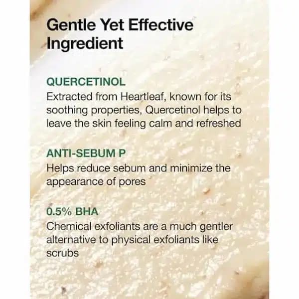 فوم شستشو لایه بردار Heartleaf + BHA آنوا Anua — تصویر ۳