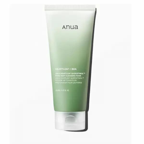 فوم شستشو لایه بردار Heartleaf + BHA آنوا Anua