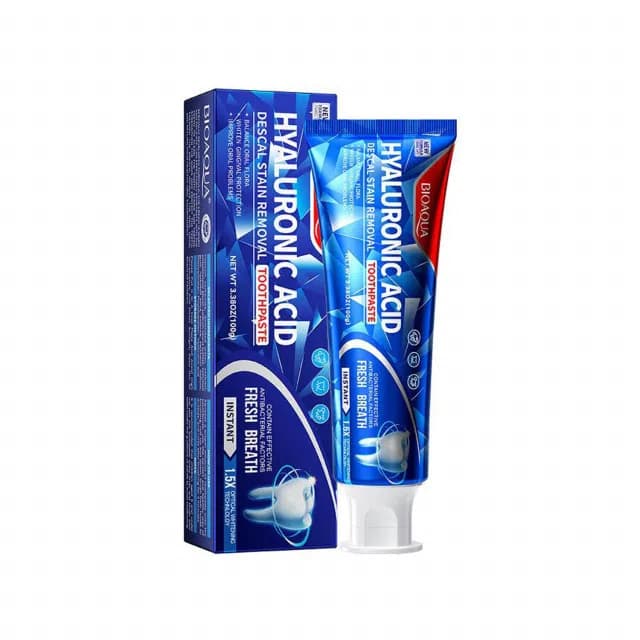 خمیر دندان سفید کننده بیوآکوا Bioaqua حاوی هیالورونیک اسید