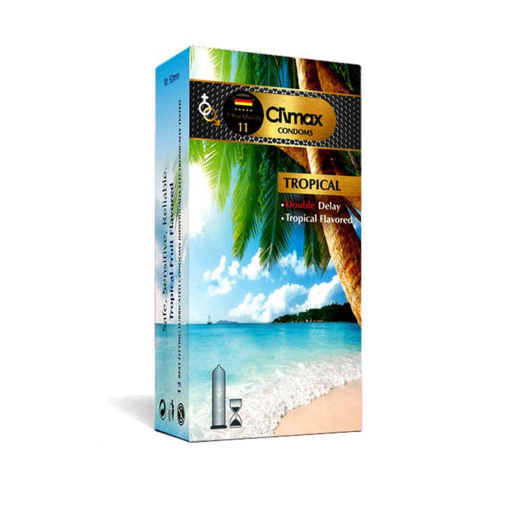 کاندوم تروپیکال کلایمکس مدل TROPICAL