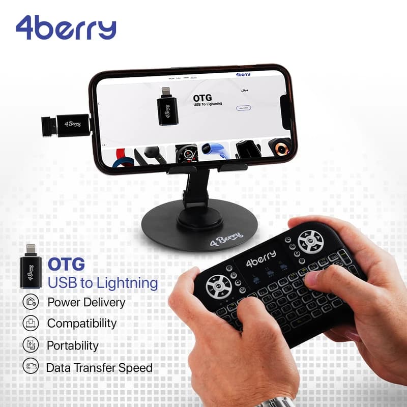 مبدل OTG لایتنینگ مدل VDOL01 — تصویر ۳