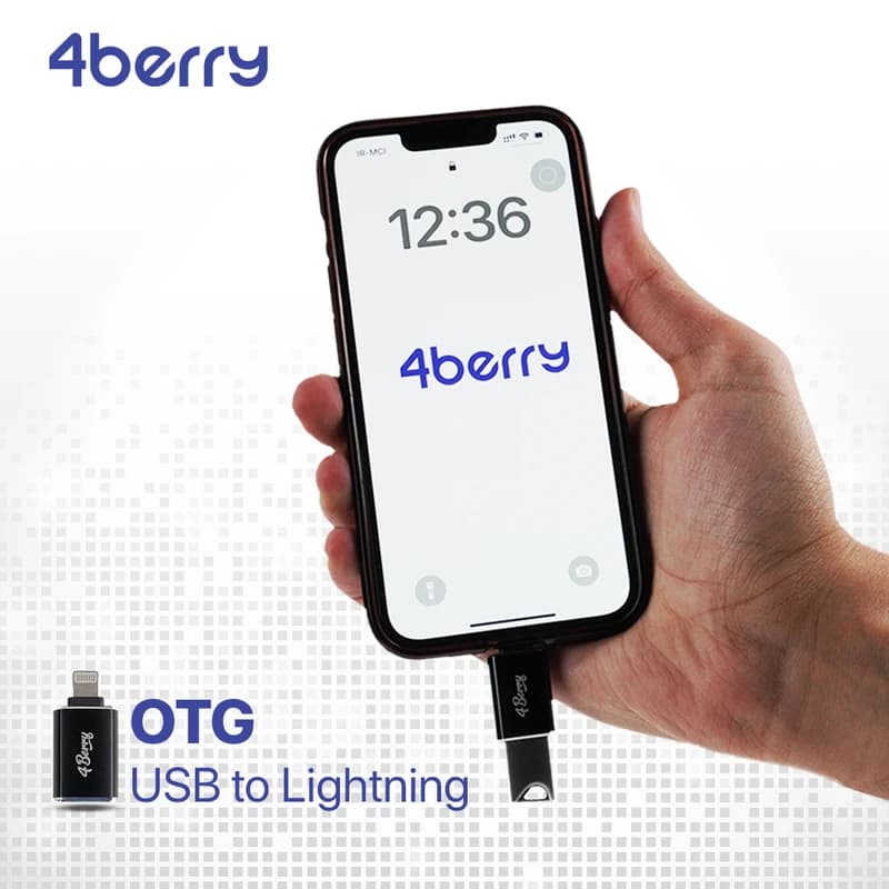 مبدل OTG لایتنینگ مدل VDOL01 — تصویر ۴