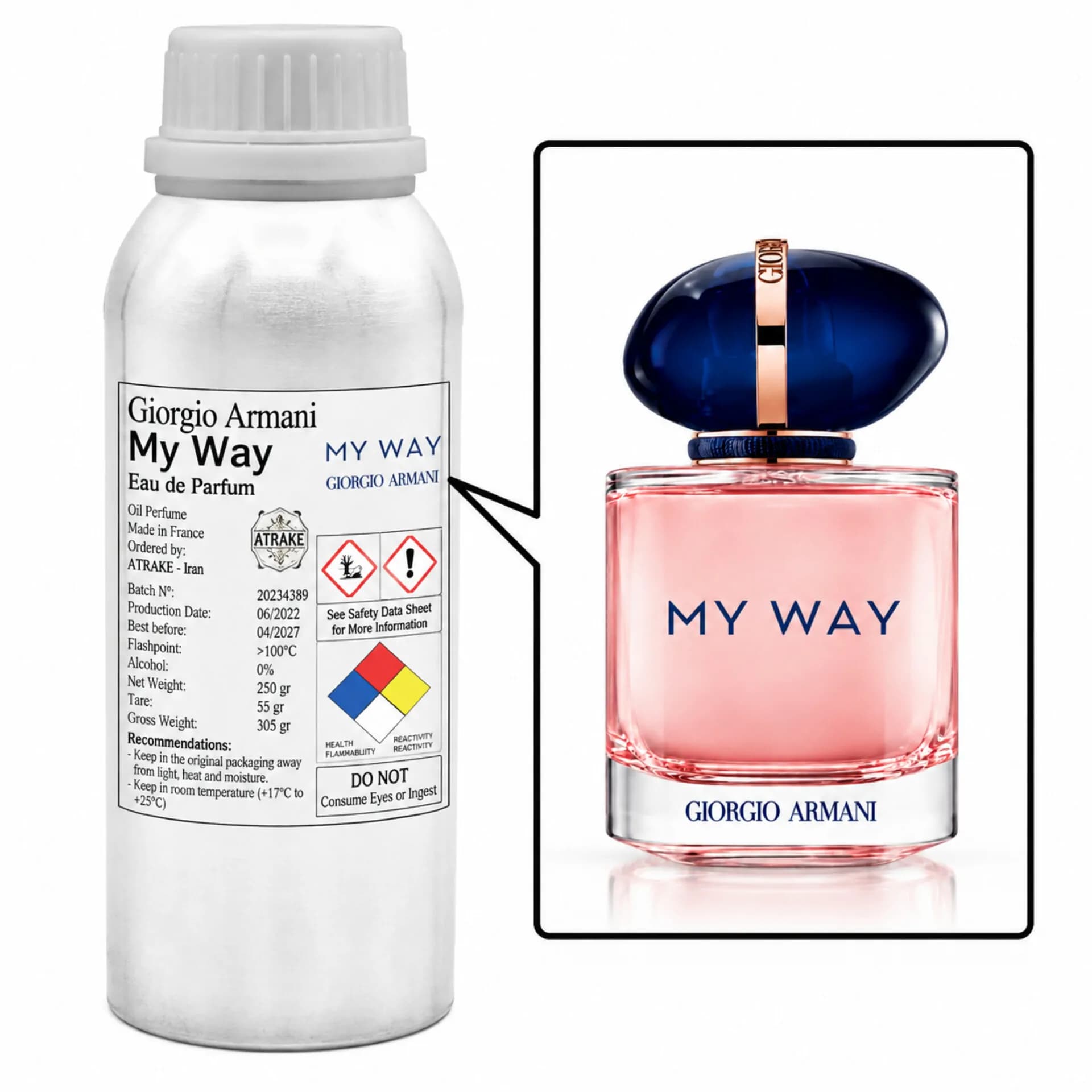 عطر جورجیو آرمانی مای وی(دکانت میلی) | Giorgio Armani My Way Eau de Parfum — تصویر ۲