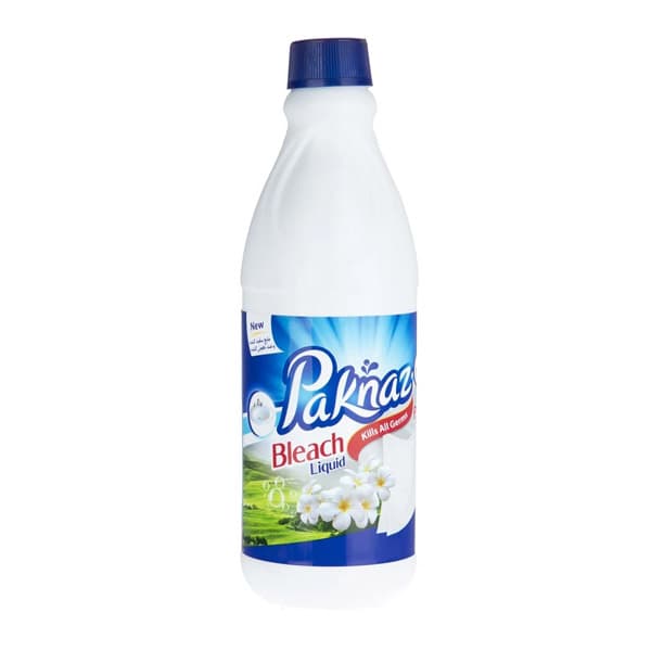 مایع سفید کننده پاکناز مدل White حجم 1000 میلی لیتر