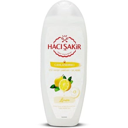 شامپو حاج شاکر مخصوص موهای چرب با عصاره لیمو حجم 500 میل (اصلی)