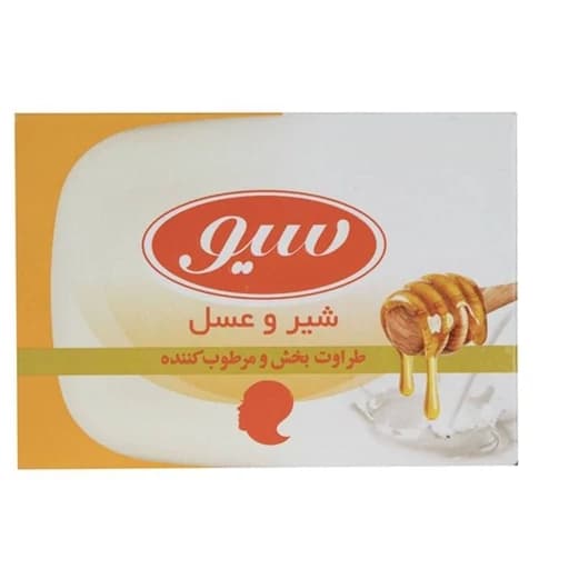 صابون حمام و دستشویی پرچرب سیو حاوی پروتئین شیر و عسل وزن 125 گرم بسته