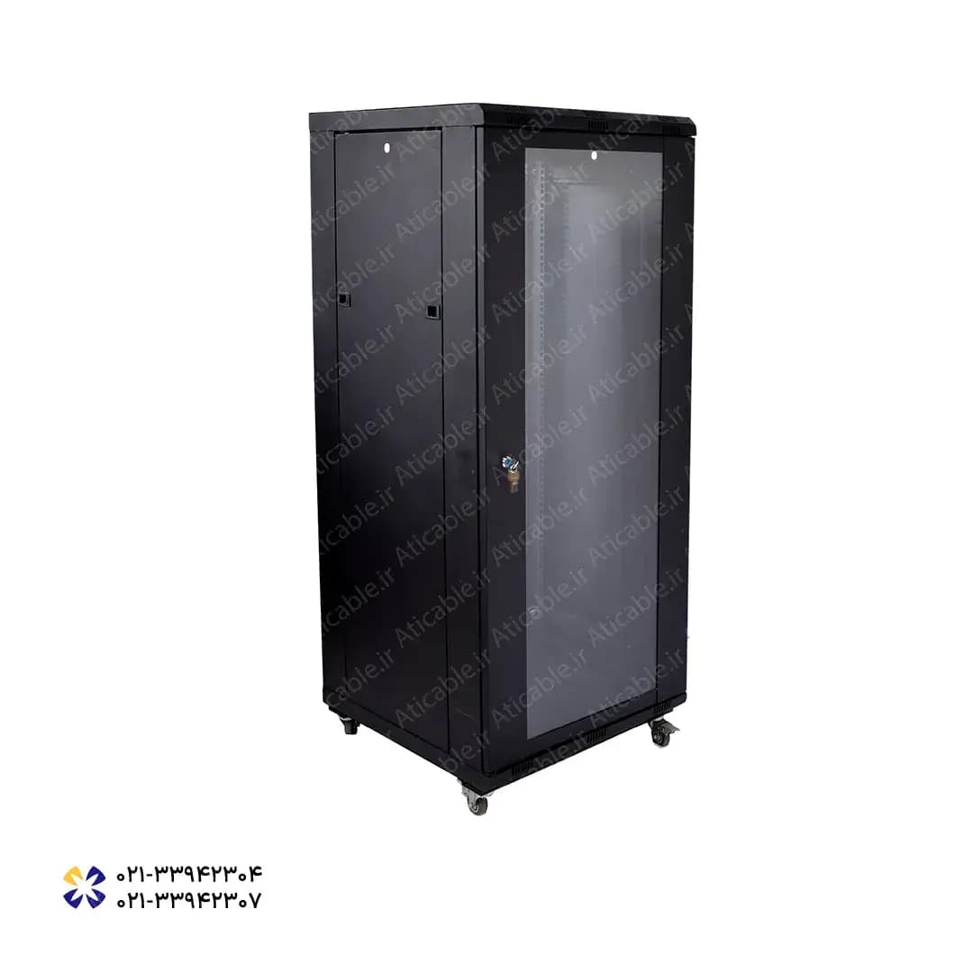 رک 27 یونیت عمق 80 به همراه چهار چرخ