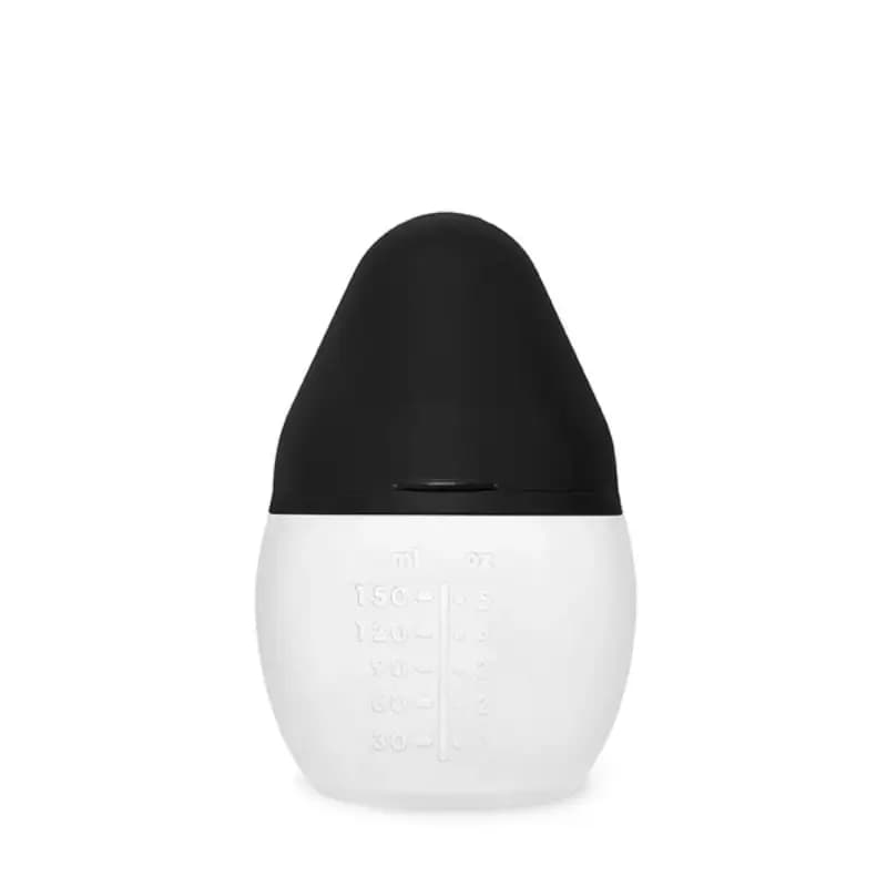 شیشه شیر ضد نفخ 150 میل اله elhee رنگ مشکی (Black)