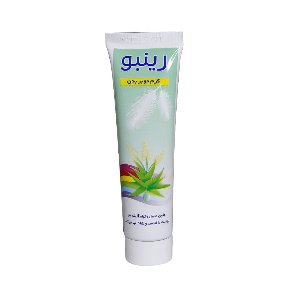 کرم موبر بدن رینبو مدل DEPILATORY CREAM حجم ۱۰۰ میلی لیتر