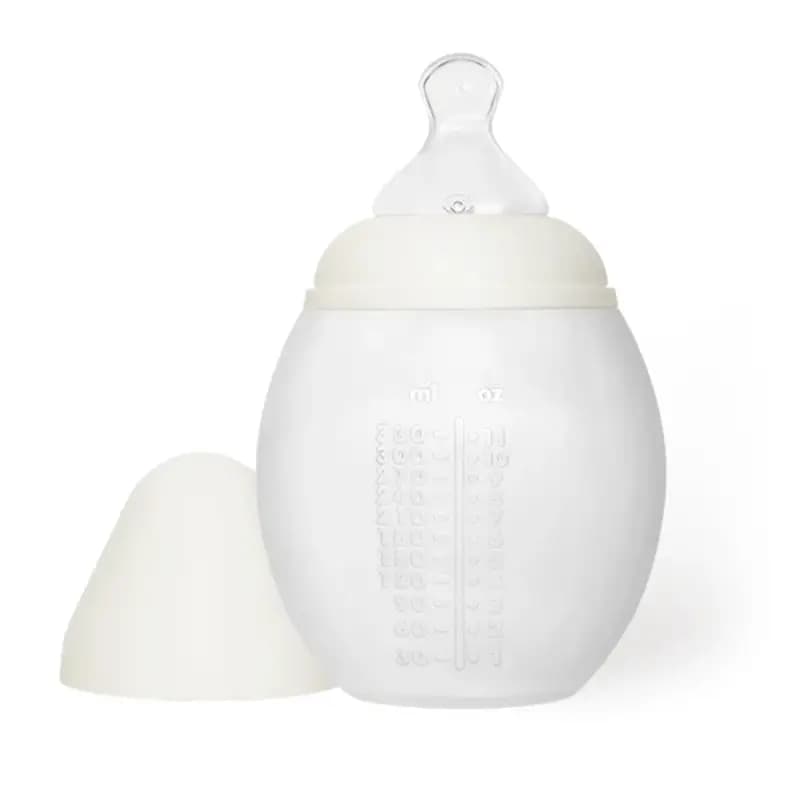شیشه شیر ضد نفخ 330 میل اله elhee رنگ شیری (Milk) — تصویر ۲