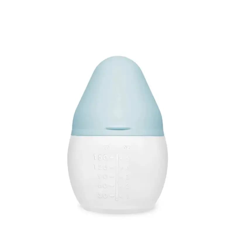 شیشه شیر ضد نفخ 150 میل elhee رنگ آبی آسمانی (Sky Blue)
