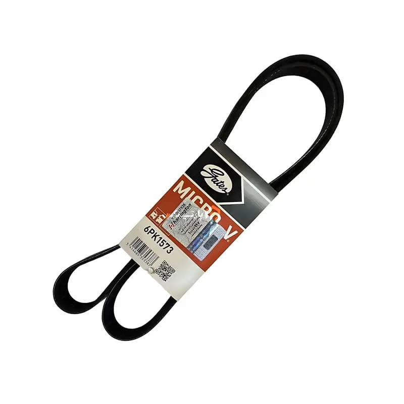 تسمه دینام پژو 206 تیپ 5 پاورگریپ لیبل هرینگتون اصلی 6PK1573