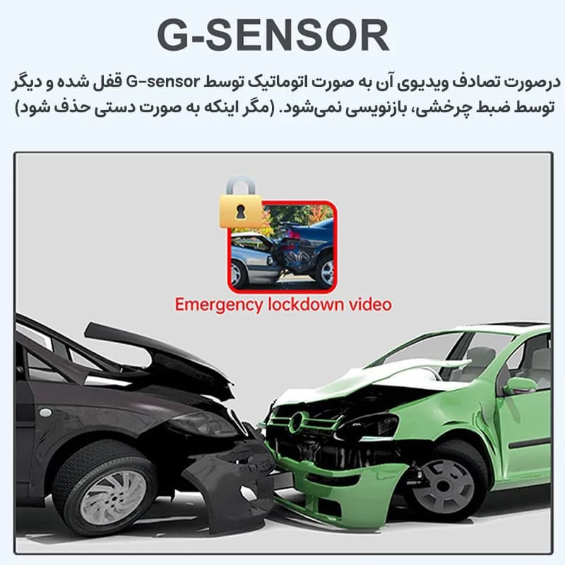 دوربین ثبت وقایع خودرو 4 دوربین مدل Y99 GPS WiFi — تصویر ۲