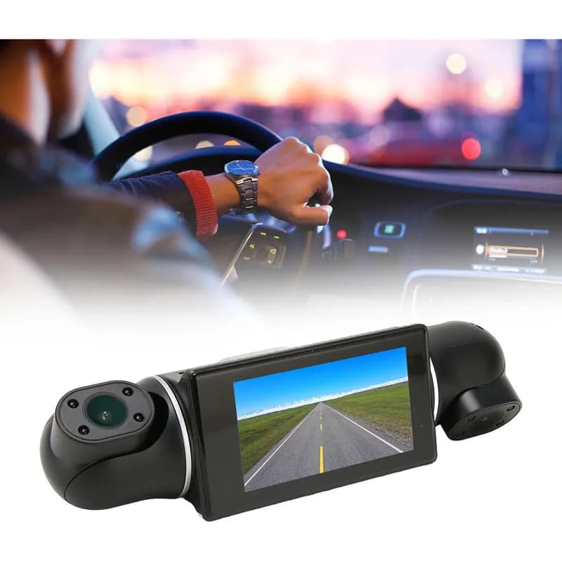 دوربین ثبت وقایع خودرو 4 دوربین مدل Y99 GPS WiFi — تصویر ۵