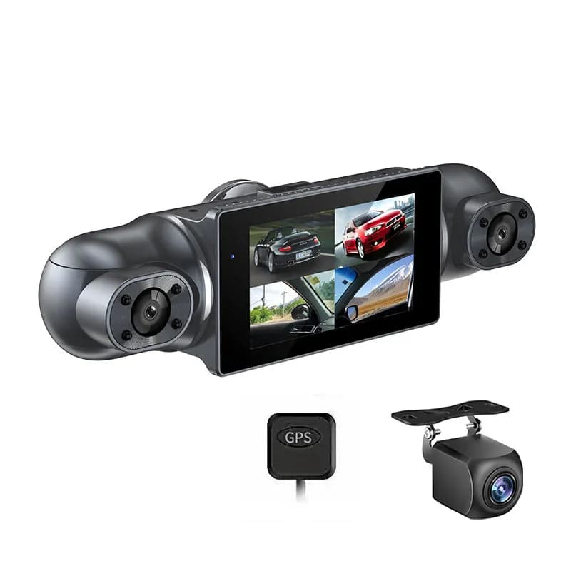 دوربین ثبت وقایع خودرو 4 دوربین مدل A306 GPS WiFi