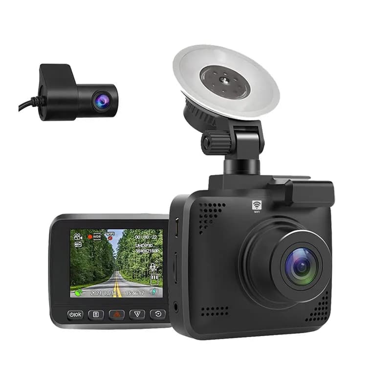 دوربین ثبت وقایع خودرو 2 دوربین مدل JD-2K WiFi
