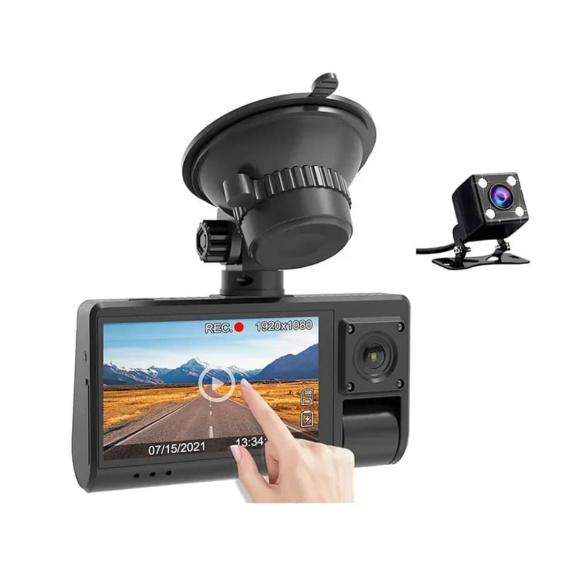 دوربین ثبت وقایع خودرو 3 دوربین مدل BlackBox S13 WiFi