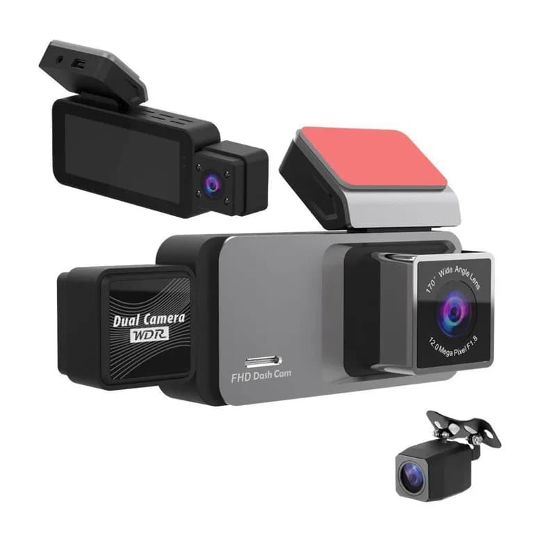 دوربین ثبت وقایع خودرو 3 دوربین مدل BlackBox FH57 WiFi