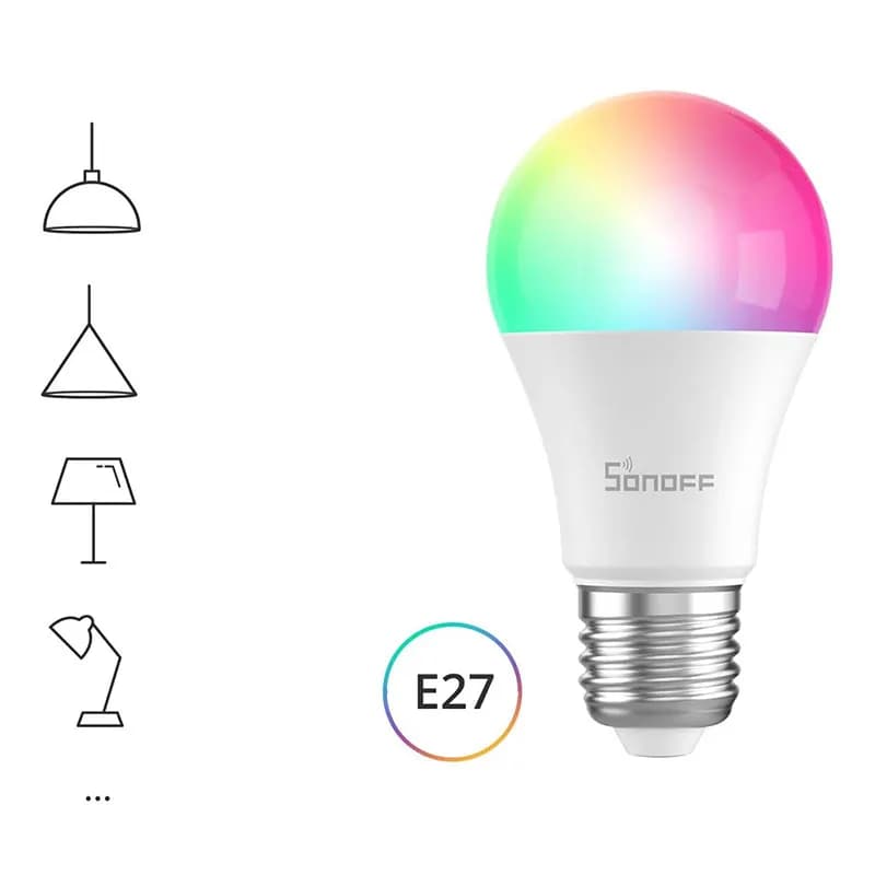 لامپ هوشمند رنگی 9 وات سونوف Sonoff B05-BL-A60 RGB — تصویر ۶