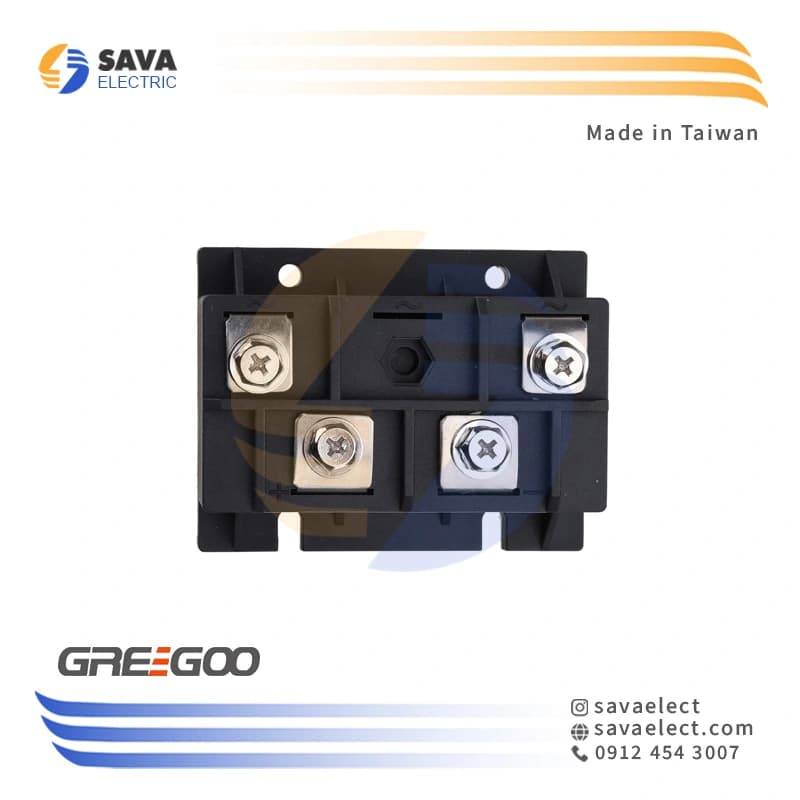 پل دیود تک فاز MDQ-200-16F گریگو تایوان — تصویر ۴