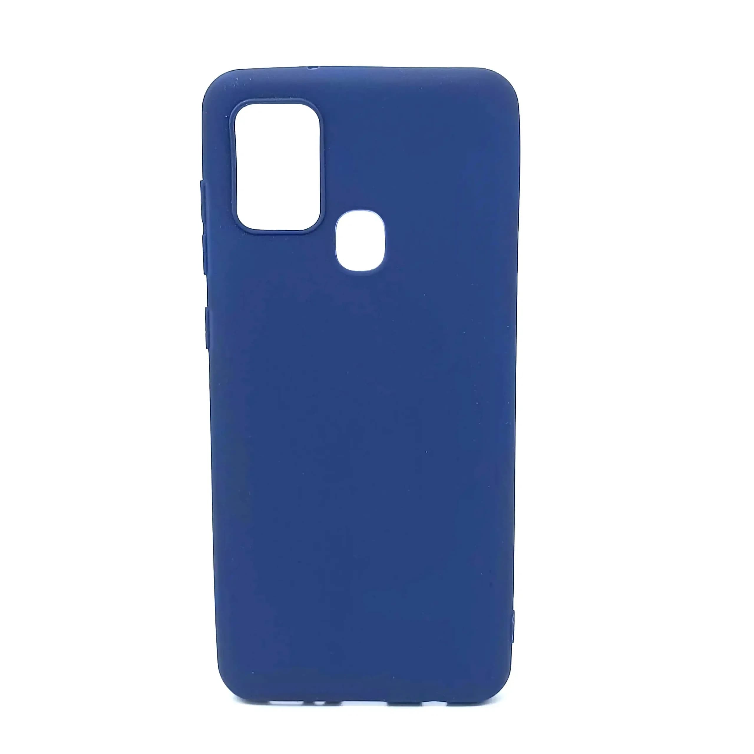 قاب طرح ژله ای SAMSUNG A21S – سورمه ای
