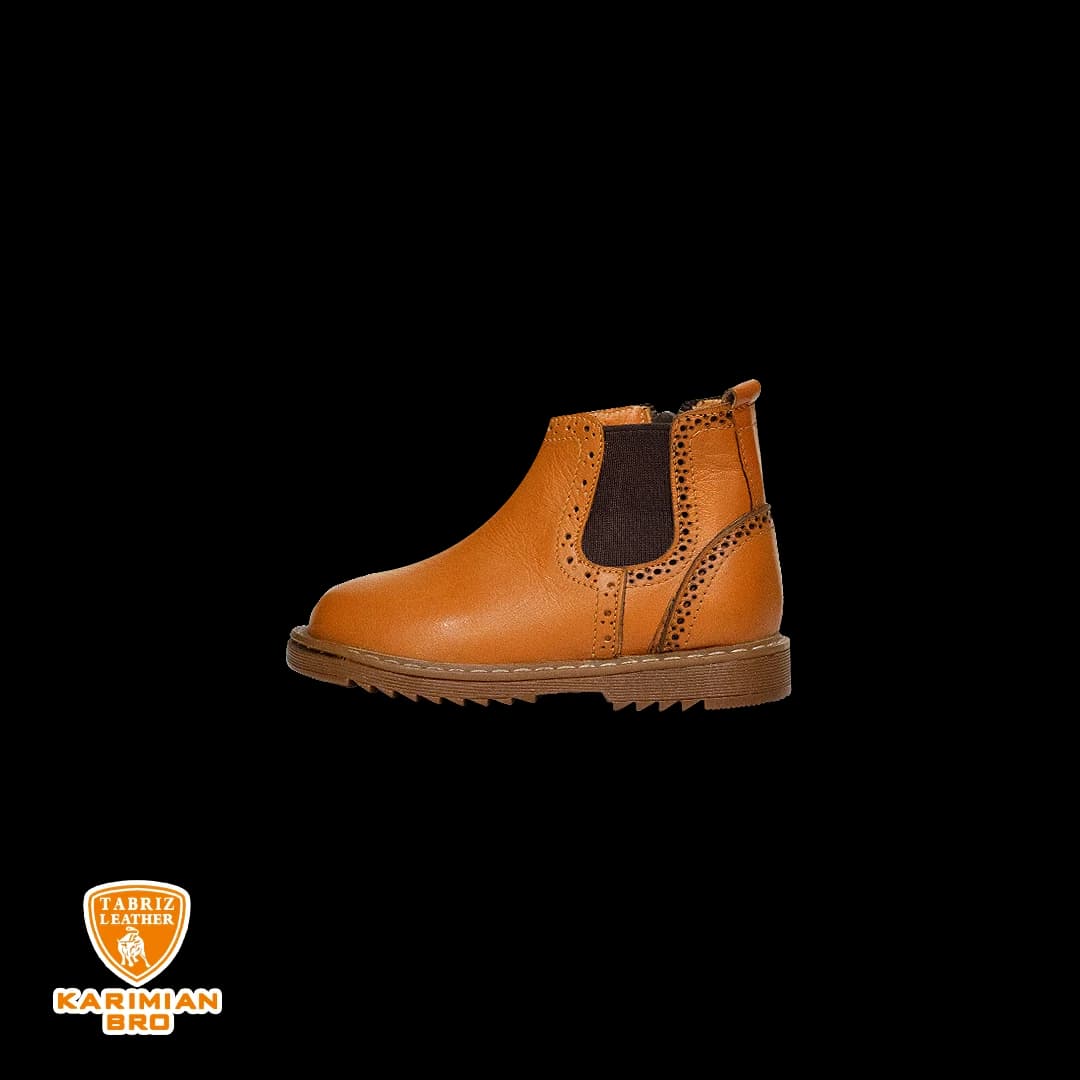 کفش چرم بچه گانه کد 1001