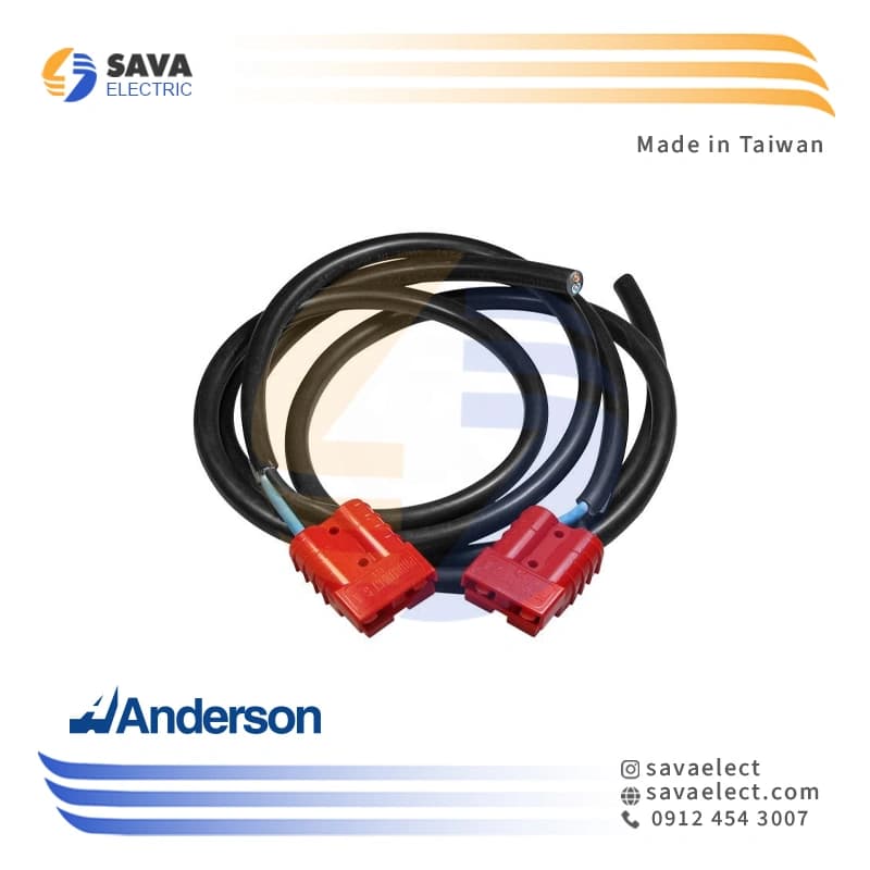 کانکتور با کابل ترانس اتوماتیک فاراتل SB-AVR32F توان 8KVA اندرسون تایوان
