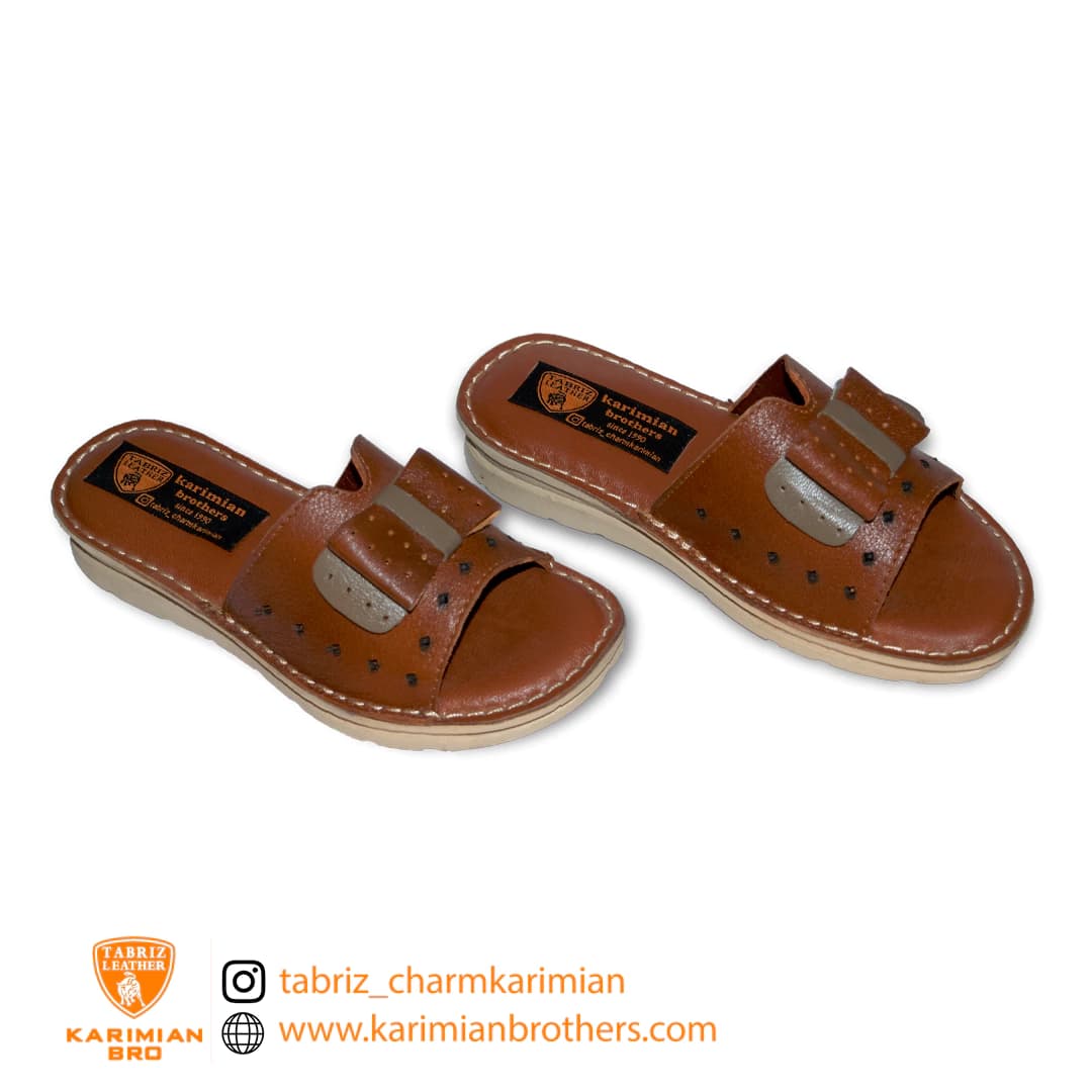 صندل زنانه مدل بنفشه — تصویر ۳