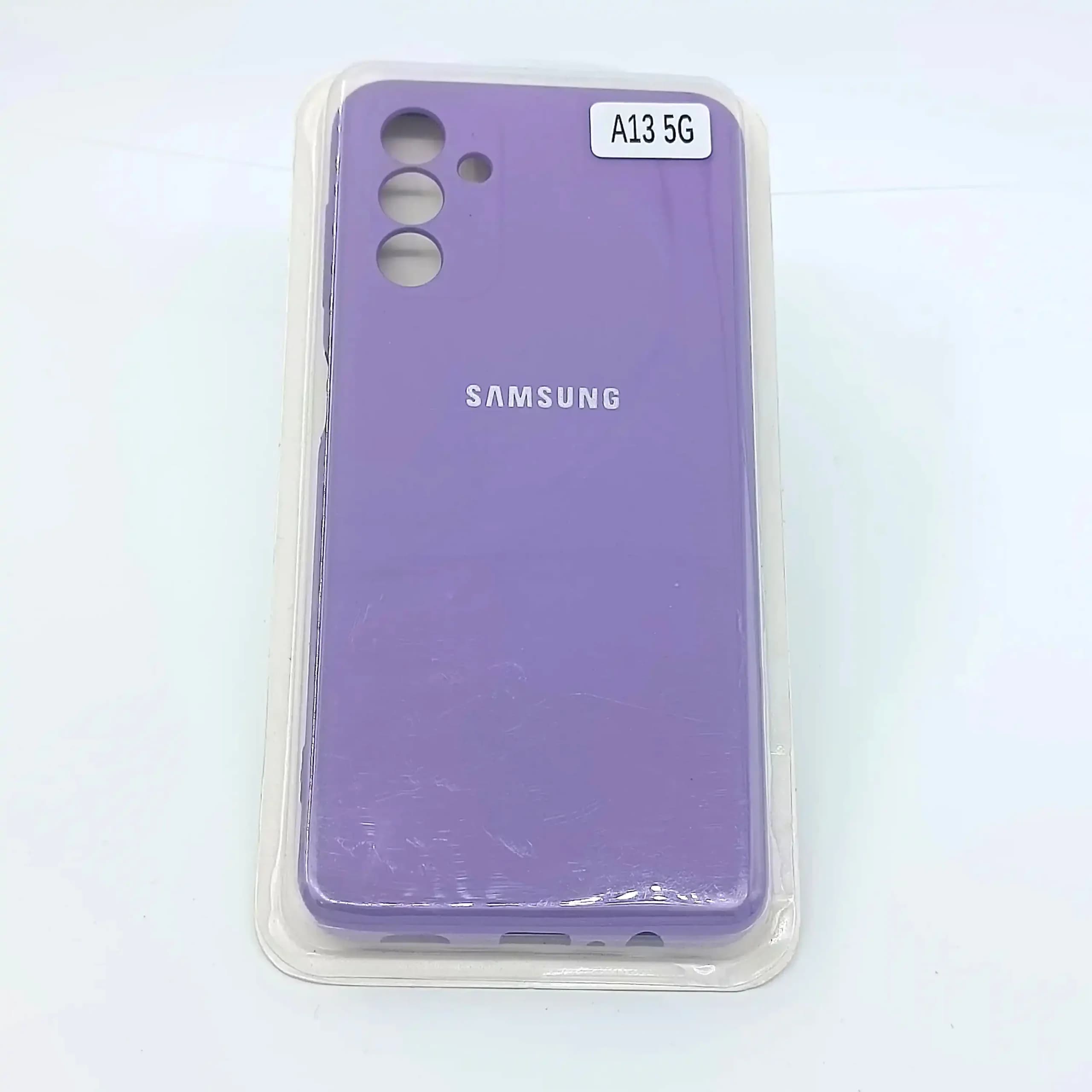 قاب طرح سیلیکونی SAMSUNG A13 5G – بنفش