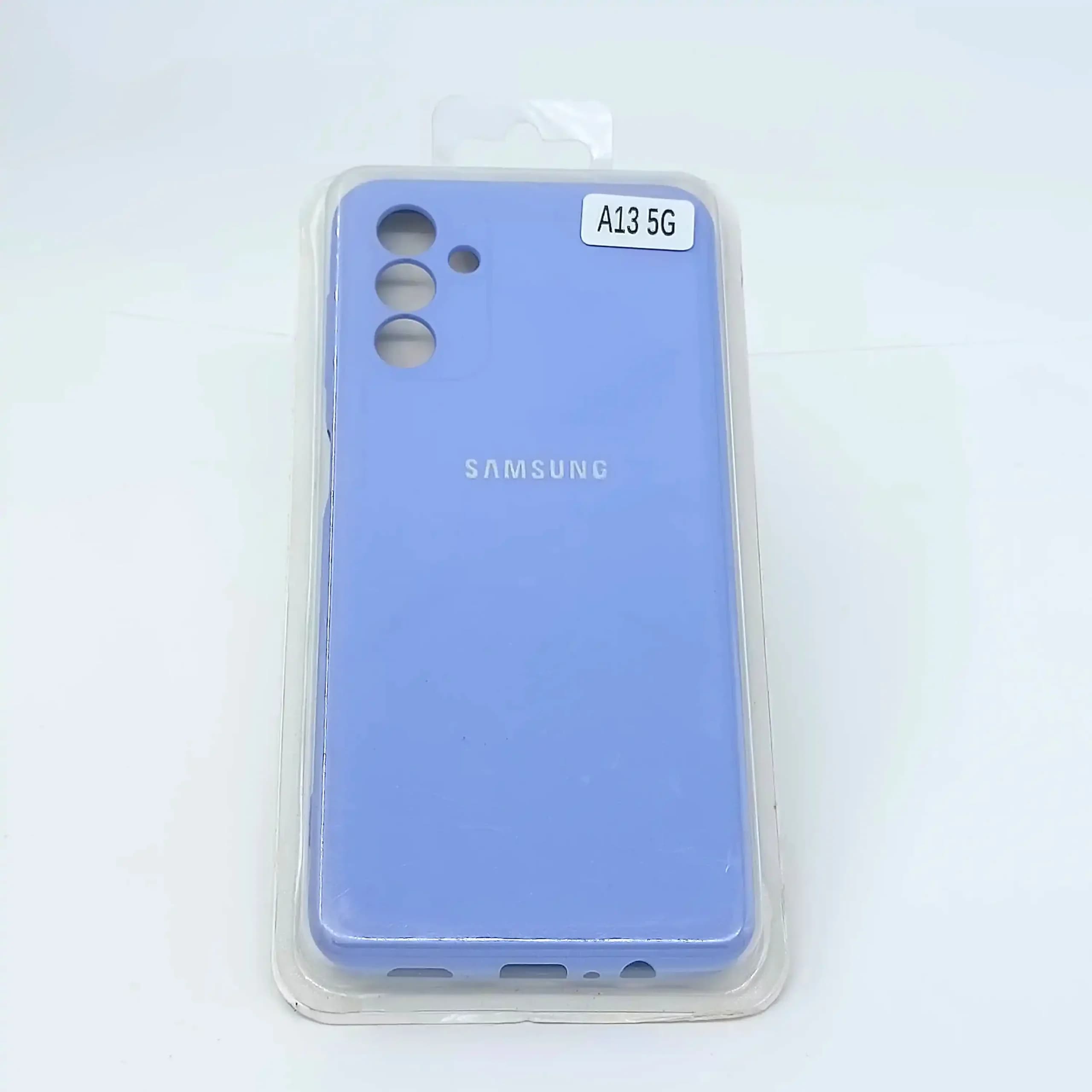 قاب طرح سیلیکونی SAMSUNG A13 5G – آبی