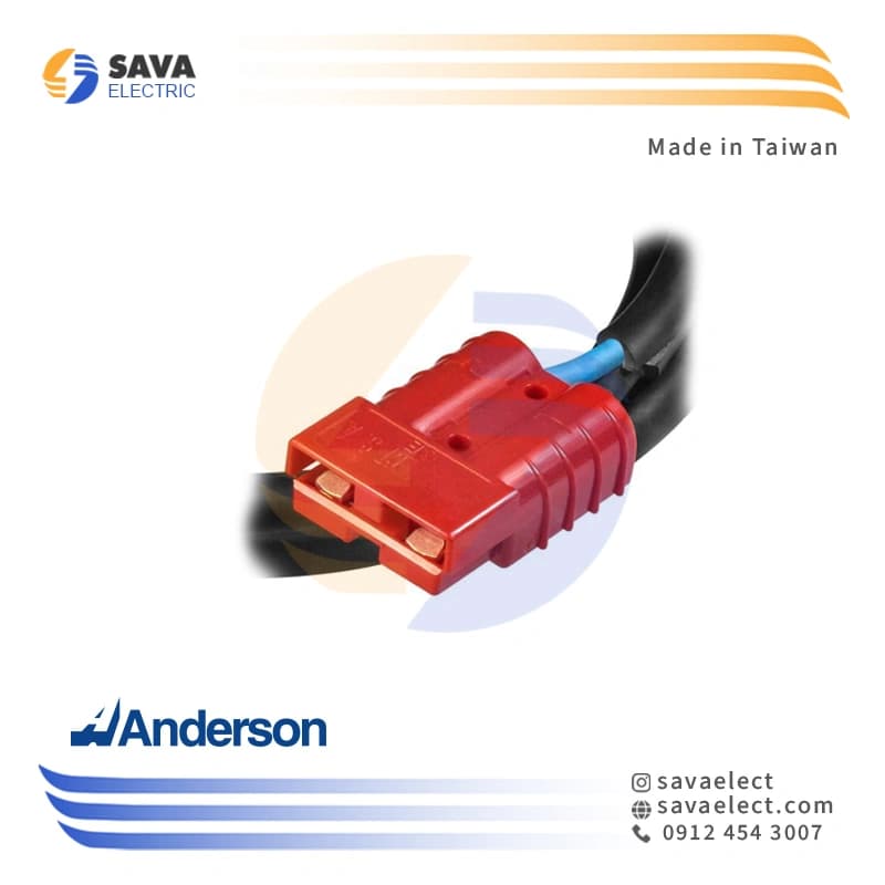 سوکت با کابل یو پی اس فاراتل SB-DSS2000X-RT توان 2KVA اندرسون تایوان — تصویر ۳