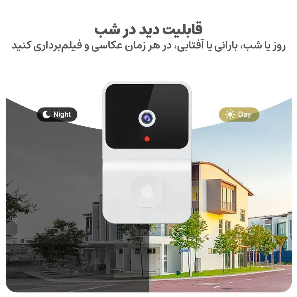 زنگ در تصویری هوشمند تویا TUYA PST-T23 WiFi — تصویر ۵
