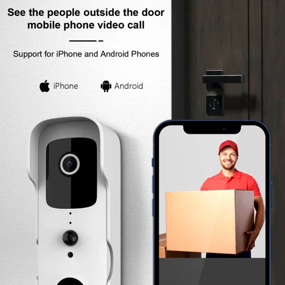 زنگ در تصویری هوشمند تویا TUYA PST-T30 WiFi — تصویر ۵