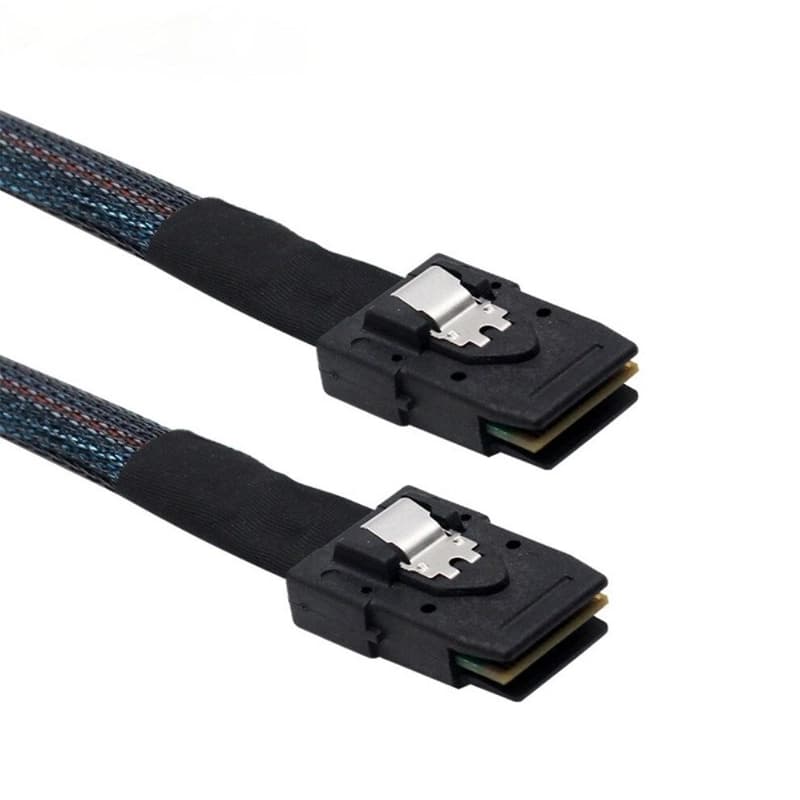 کابل تبدیل Mini SAS SFF-8087 به Mini SAS SFF-8087 مدل SM25 — تصویر ۲