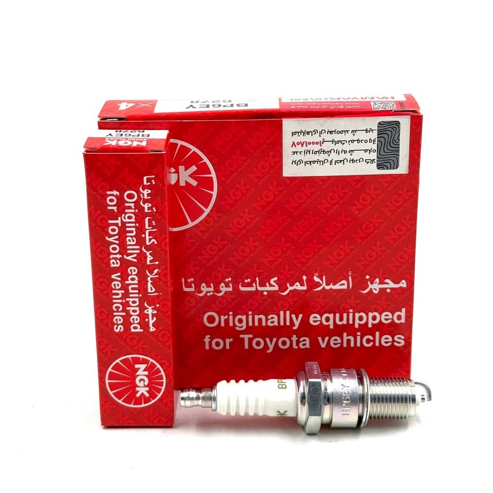 شمع انجیکا NGK ژاپن کد 6278 پایه کوتاه مناسب پژو پارس کاربرات بسته (4 عددی) — تصویر ۴