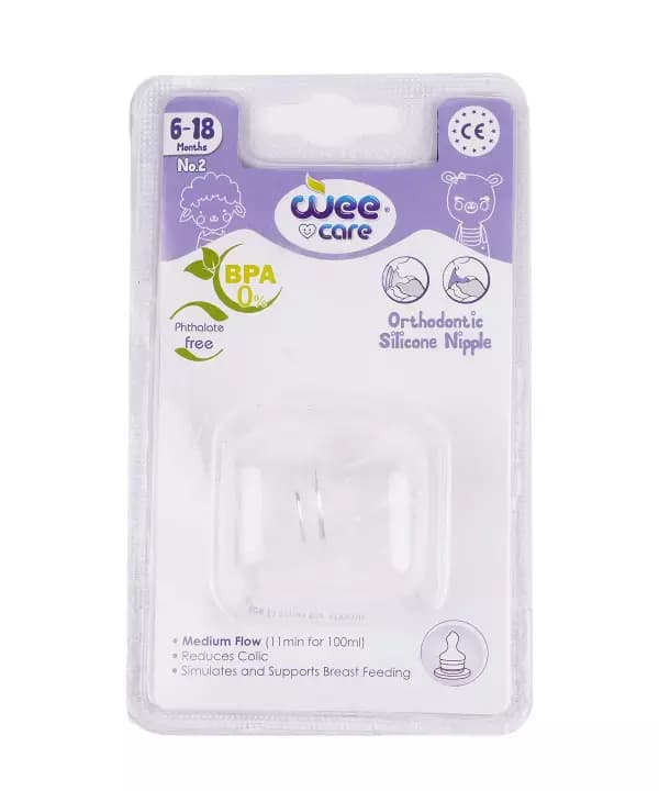 سرشیشه ارتودنسی دهانه استاندارد وی کر Wee Care N509 — تصویر ۲