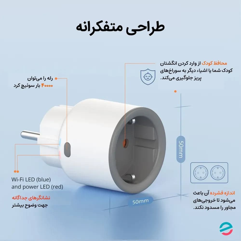 پریز هوشمند وایرلس سونوف SONOFF S60TPF — تصویر ۵