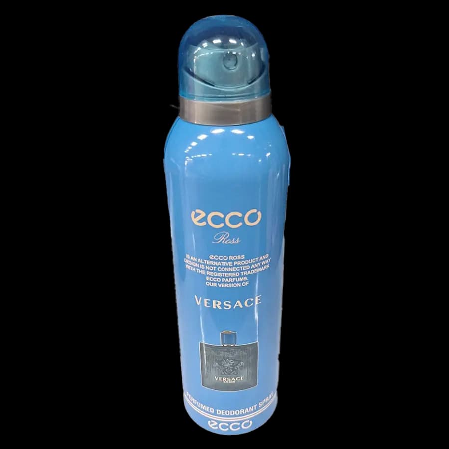 اسپری خوشبوکننده بدن مردانه اکو (Ecco) رایحه بر اساس عطر فوق‌العاده مشهور و مگنتی (Versace Eros) 200 میل