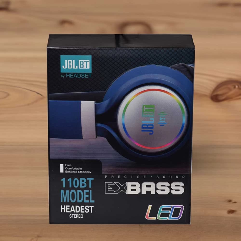 هدفون بی سیم LED EXBASS بی سیم JBL — تصویر ۴