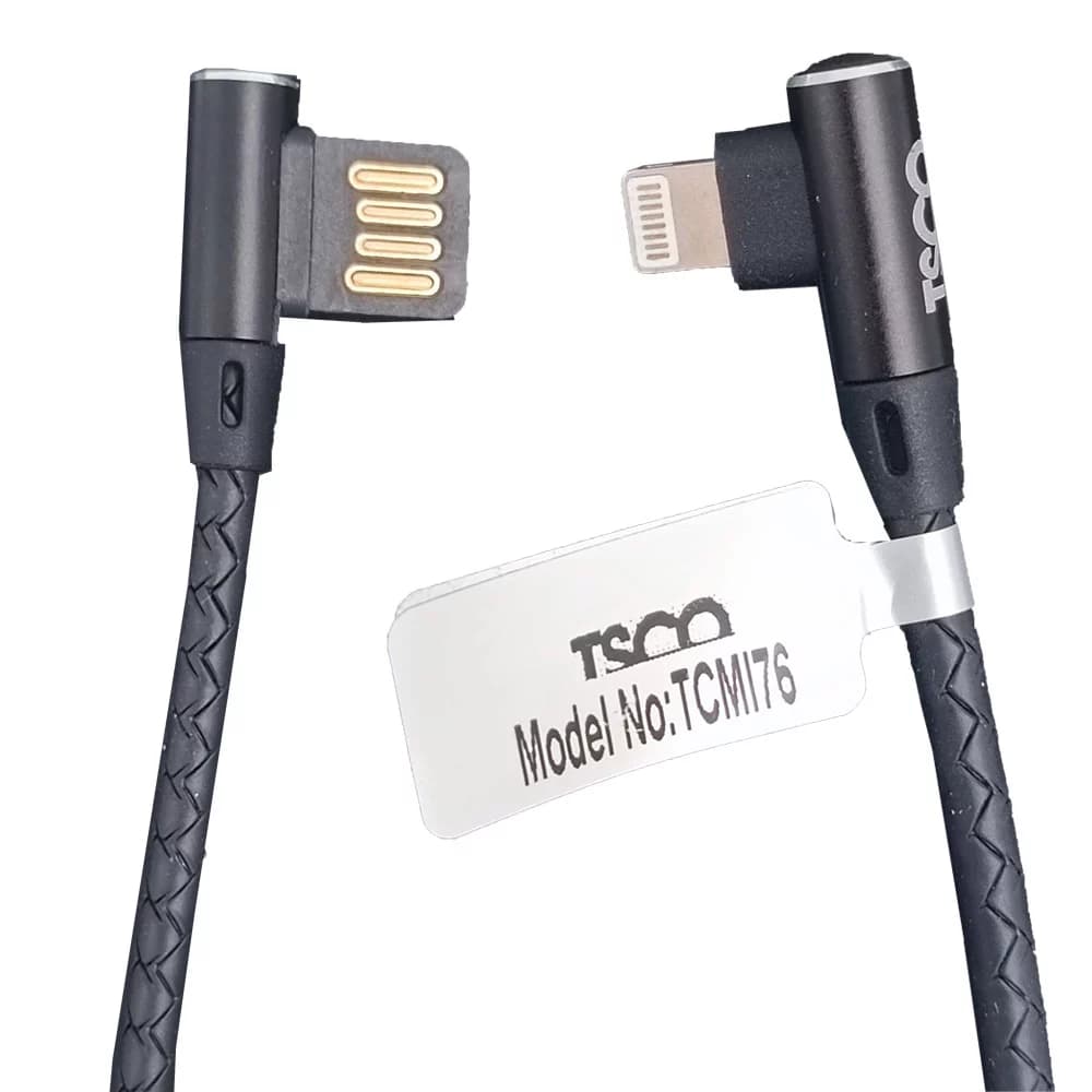 کابل شارژ آیفون کوتاه تسکو مدل TC MI76