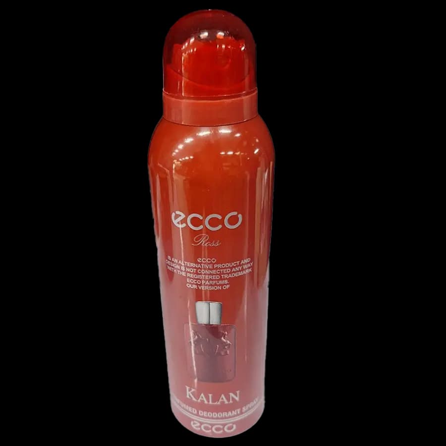 اسپری خوشبوکننده بدن مردانه اکو (Ecco) رایحه بر اساس عطر فوق‌العاده لوکس و معروف Kalan از برند مارلی (Marly) 200 میل