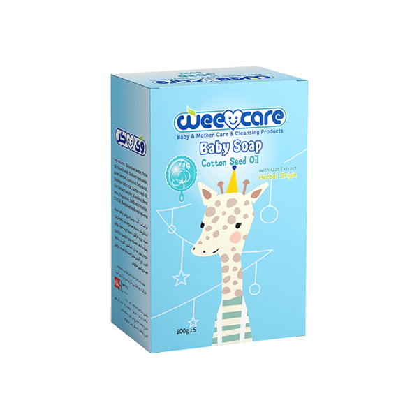 صابون بچه وی کر حاوی روغن پنبه دانه Wee Care