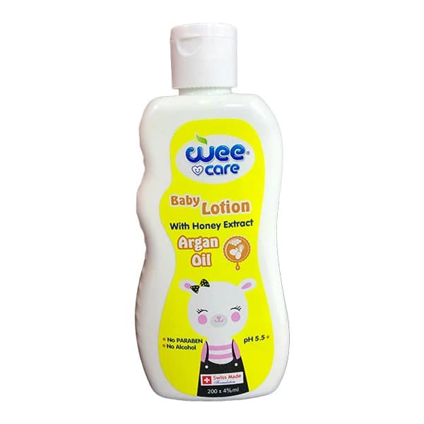 لوسیون بدن کودک وی کر حاوی روغن آرگان Wee Care