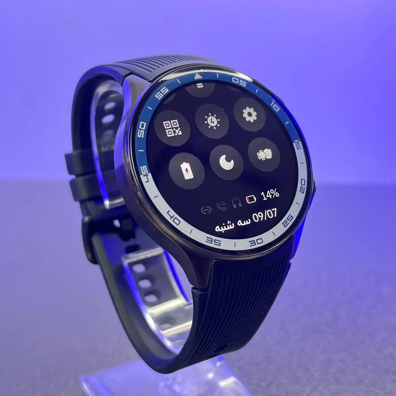 ساعت هوشمند مدل DT watch X صفحه گرد — تصویر ۲