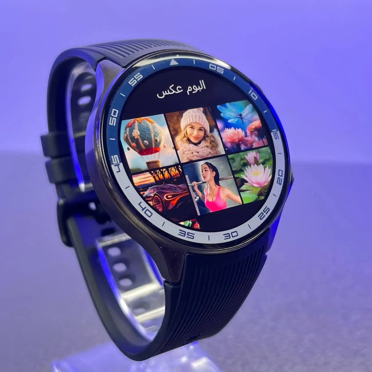 ساعت هوشمند مدل DT watch X صفحه گرد — تصویر ۳