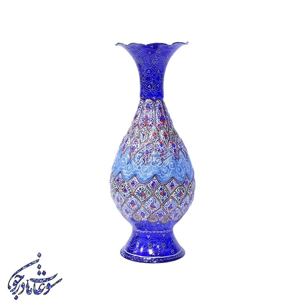 گلدان میناکاری سایز 20 — تصویر ۷